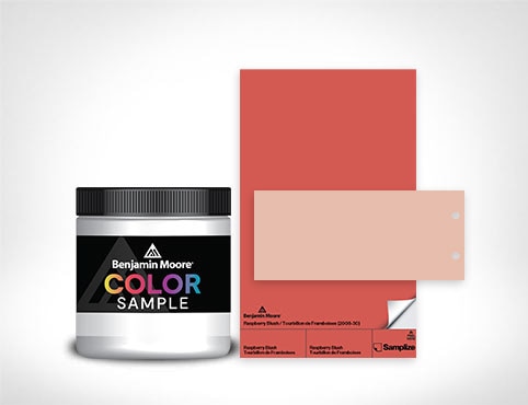 A selection of Benjamin Moore paint color samples. A selection of Benjamin Moore paint color samples.