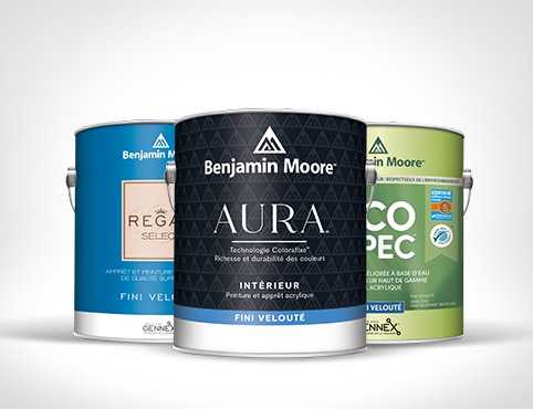 Peintures d’intérieur AURA, REGAL Select et Eco Spec. Peintures d’intérieur AURA, REGAL Select et Eco Spec.