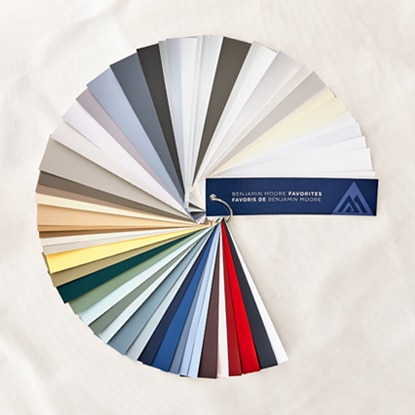 Les favoris de Benjamin Moore Éventail sur toile. Les favoris de Benjamin Moore Éventail sur toile.